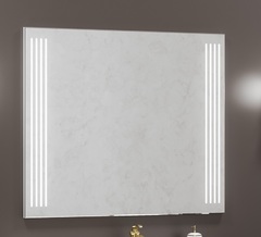 Зеркало с подсветкой Opadiris Оникс 100 Z0000004912, белое