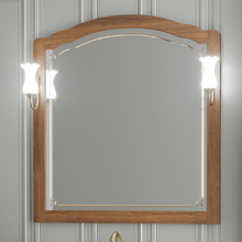 Зеркало Opadiris Лоренцо 100 Z0000007094, светлый орех