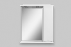 Зеркальный шкаф с подсветкой AM.PM Like M80MPR0651WG правосторонний, белый глянец