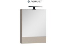 Шкаф-зеркало Aquanet Нота 58 (158856) светлый дуб