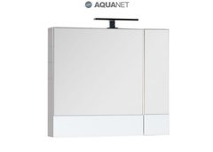 Шкаф-зеркало Aquanet Нота 75 (165130) белое