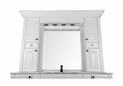 Шкаф-зеркало Aquanet Кастильо 160 (183178) белое
