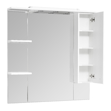 Шкаф-зеркало Акватон Эмили 105 (1A008602EM01R) правостороннее, белое
