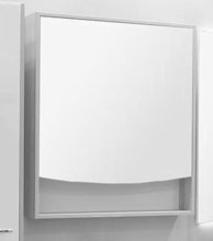 Зеркальный шкаф Акватон Инфинити 76 (1A192102IF010) белый глянец