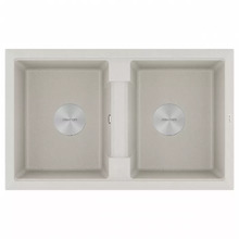 Мойка для кухни Paulmark IT-GRANIT TANDEM 80/2, PM238150-GR