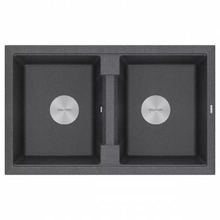 Мойка для кухни Paulmark IT-GRANIT TANDEM 80/2, PM238150-DG