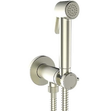 Гигиенический душ со смесителем Bossini Paloma Brass E37005B.070 Никель
