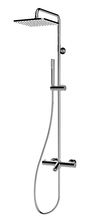 Душевая колонна Bossini COSMO L10403.030 с термостатом для душа, верхним и ручным душем и шлангом, хром