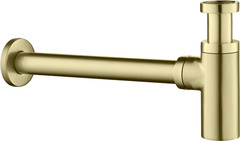 Сифон для раковины Timo золото матовое (958/17L)