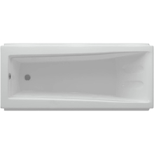 Акриловая ванна Aquatek Либра 170х70 LIB170-0000020 без гидромассажа с фронтальной панелью с каркасом (вклеенный) со слив-переливом