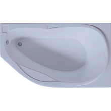 Акриловая ванна Aquatek Таурус 170х100 R TAR170-0000129 без гидромассажа с фронтальной панелью с каркасом (разборный) со слив-переливом