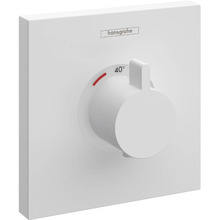 Термостатический смеситель для душа (внешняя часть) Hansgrohe Select Highflow 15760700 матовый белый