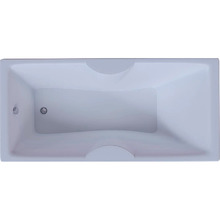 Акриловая ванна Aquatek Феникс 180x85 FEN180-0000043 без гидромассажа с фронтальной панелью с каркасом (вклеенный) со слив-переливом (слева)