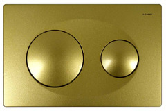 Смывная клавиша Azario Savio AZ-8200-0014 механическая, золотая глянцевая