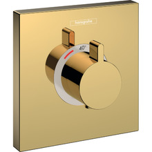 Термостат для душа Hansgrohe ShowerSelect Highflow 15760990 полированное золото