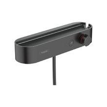 Термостат для душа Hansgrohe ShowerTablet Select  400, внешнего монтажа черный матовый 24360670