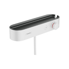 Термостат для душа Hansgrohe ShowerTablet Select  400, внешнего монтажа белый матовый 24360700