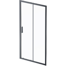 Душевая дверь AM.PM Gem 120 W90G-120-1-195BT профиль Черный матовый стекло прозрачное