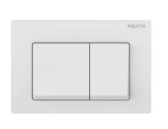 Кнопка смыва Aquatek Small TDI-0000004 белая