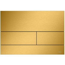 Клавиша смыва Tece Square II 9240847 (9240838) для унитаза PVD Brushed Gold Optic