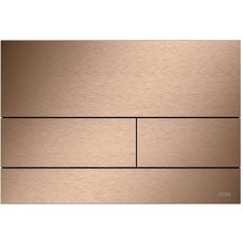 Клавиша смыва Tece Square II 9240848 (9240840) для унитаза PVD Brushed Red Gold