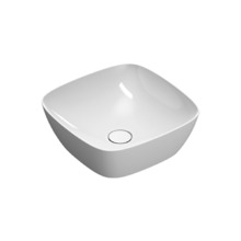 Раковина накладная Catalano Alvea 0622400001 40х40 см, белый глянцевый