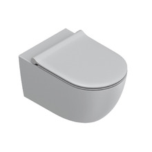 Унитаз подвесной Catalano Sfera 0511550023 безободковый 35х55 см, смыв Торнадо, серый матовый