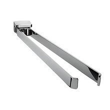 Colombo Alize Полотенцедержатель двойной 38см, поворотный, цвет: хром