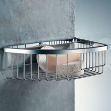 Полка для душа Colombo Angolari B9610.CR угловая 24,5х15 см, хром глянцевый