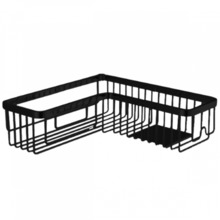 Colombo Angolari Полочка для ванной, угловая, цвет: черный матовый