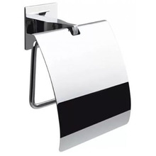 Colombo Forever Держатель туалетной бумаги, с крышкой, цвет: хром