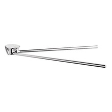 Colombo Khala Полотенцедержатель двойной 46см, цвет: хром