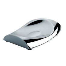 Colombo Land Мыльница, настольная, цвет: хром