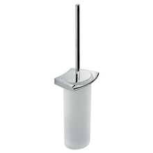 Colombo Land Туалетный ёрш, подвесной, цвет: хром/матовое стекло