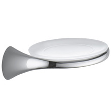 Colombo Link Мыльница подвесная, цвет: хром/матовое стекло