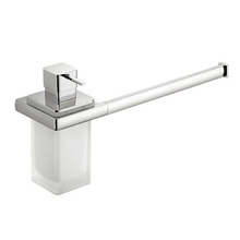 Colombo Lulu Полотенцедержатель 32см с дозатором, цвет: хром