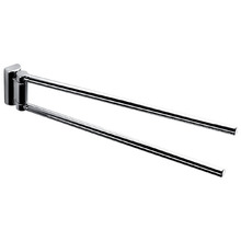 Colombo Luna Полотенцедержатель двойной 40см, цвет: хром