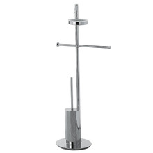 Colombo Planets Стойка с аксессуарами 88 см, цвет: хром