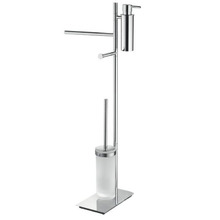 Colombo Square Стойка с аксессуарами h81 см, цвет: хром