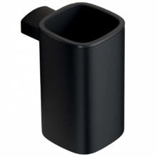 Стакан Colombo Design TRENTA B3002.NM подвесной, черный матовый