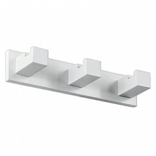 Colombo Look Крючок тройной LC37, цвет: белый матовый