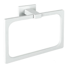 Colombo Look Полотенцедержатель кольцо 20х14см, цвет: белый матовый