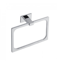 Colombo Look Полотенцедержатель кольцо 20х14см, цвет: хром