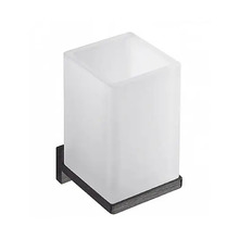 Colombo Look стакан подвесной, цвет: PVD графит матовый/матовое стекло