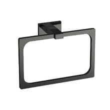 Colombo Look Полотенцедержатель кольцо 20х14см, цвет: PVD графит полированный