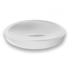 Colombo Plus Мыльница металлическая, настольная, цвет: белый матовый