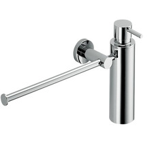 Colombo Plus Полотенцедержатель с дозатором для жидкого мыла, подвесной, цвет: хром