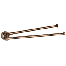 Colombo Plus Полотенцедержатель 34.5см, двойной, цвет: PVD Vintage