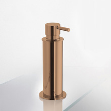 Colombo Plus Дозатор для жидкого мыла, настольный, металлический, цвет: PVD vintage