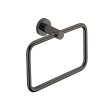 Colombo Plus Полотенцедержатель кольцо, цвет: PVD графит полированный